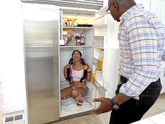 Maya Bijou does some foreplay with her man and she gets fucked