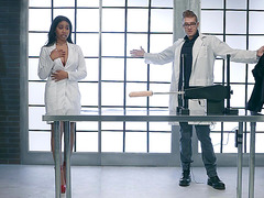 Jenna J Foxx gets naked and she uses a fucking machine